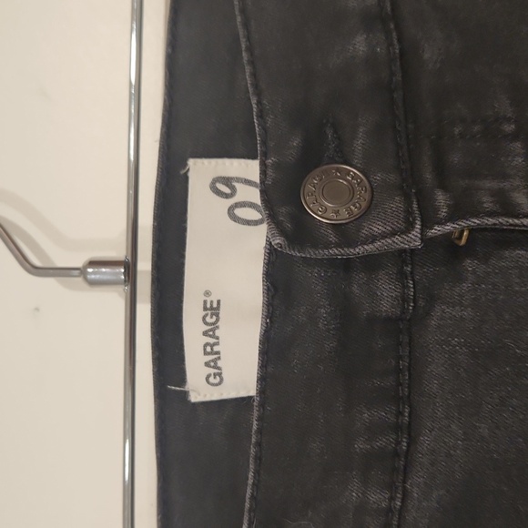 Bundle of‎ jeans 2 pairs navy Blue and black jeans women's garage - Picture 6 of 7